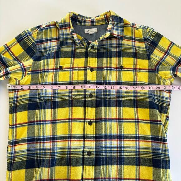 Via Penny Lane Reworked Apparel The Beatles Good Day Sunshine Yellow Flannel - Picture 6 of 9